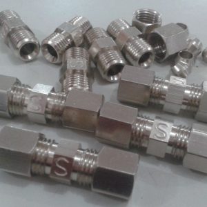 AMP Nickel Coated Brass Connector